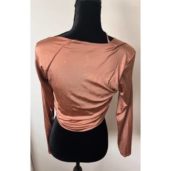 Michelle Mason Blush Crop Top - Medium - Picture 6 of 8